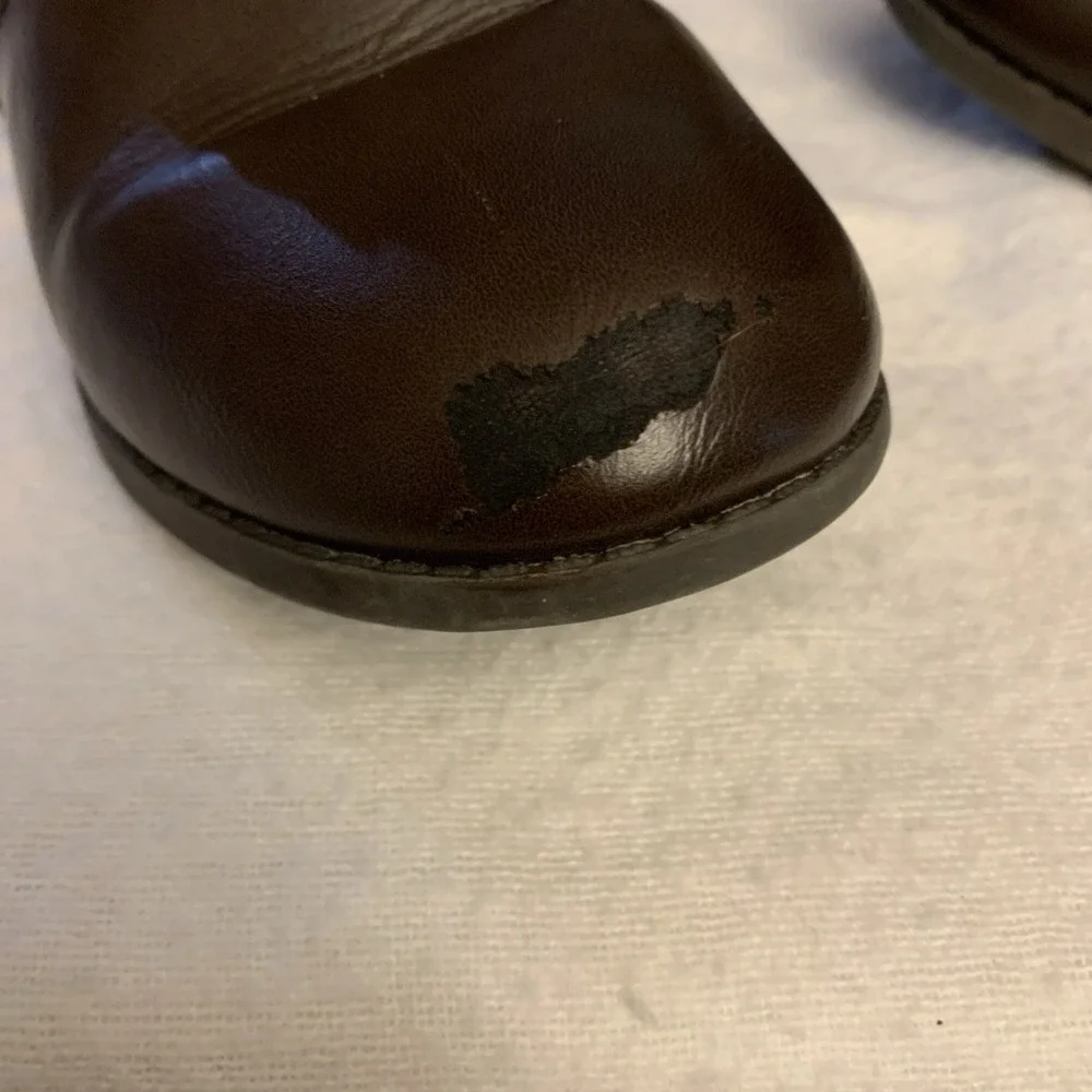 Michael Kors Brown Boots  For Girls Sz 1 Inside Zipper 1
